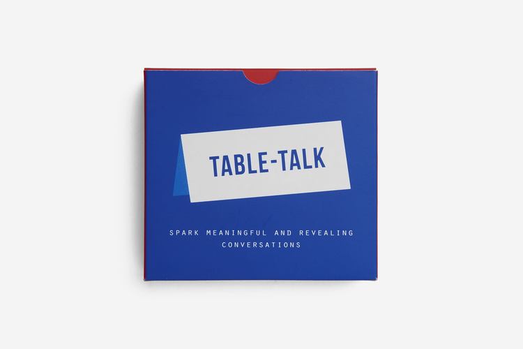 Nyomtatványok Table Talk Placecards: Spark meaningful and revealing conversations The School of Life
