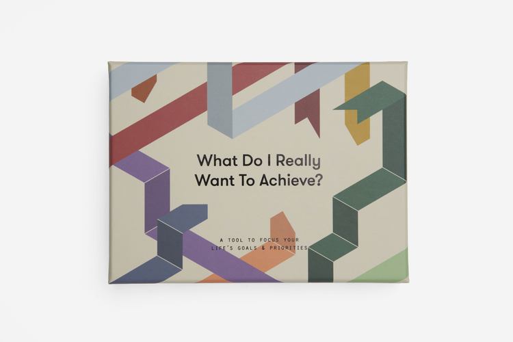 Printed items What Do I Really Want To Achieve?: A tool to focus your life's goals &amp; priorities The School of Life