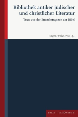 Kniha Bibliothek antiker jüdischer und christlicher Literatur Jürgen Wehnert