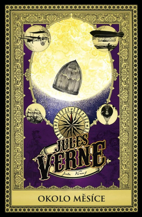 Carte Okolo Měsíce Jules Verne
