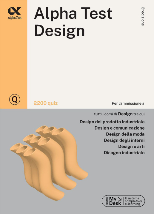 Kniha Alpha Test. Design. 2200 quiz. Ediz. MyDesk Fausto Lanzoni