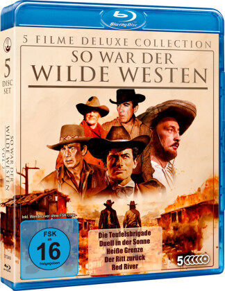 Video So war der wilde Westen - Deluxe Collection. Vol.2, 5 Blu Ray Gary Cooper