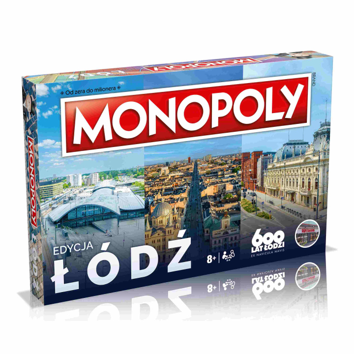 Knjiga Gra Monopoly Łódź 