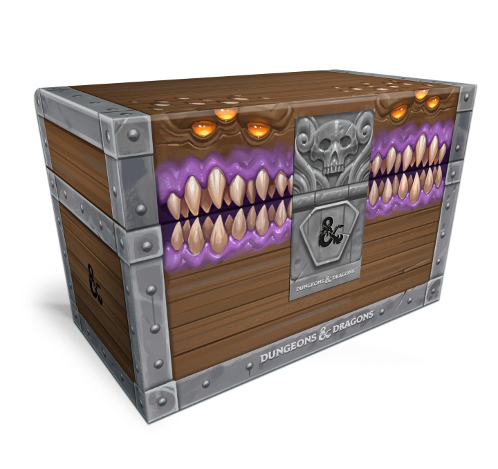 Kniha Mimic Treasure Chest Notebook Set (Dungeons & Dragons) 