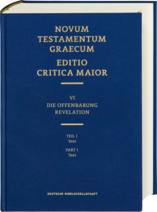 Kniha ECM VI/1. Offenbarung. Text Münster Institut für Neutestamentliche Textforschung