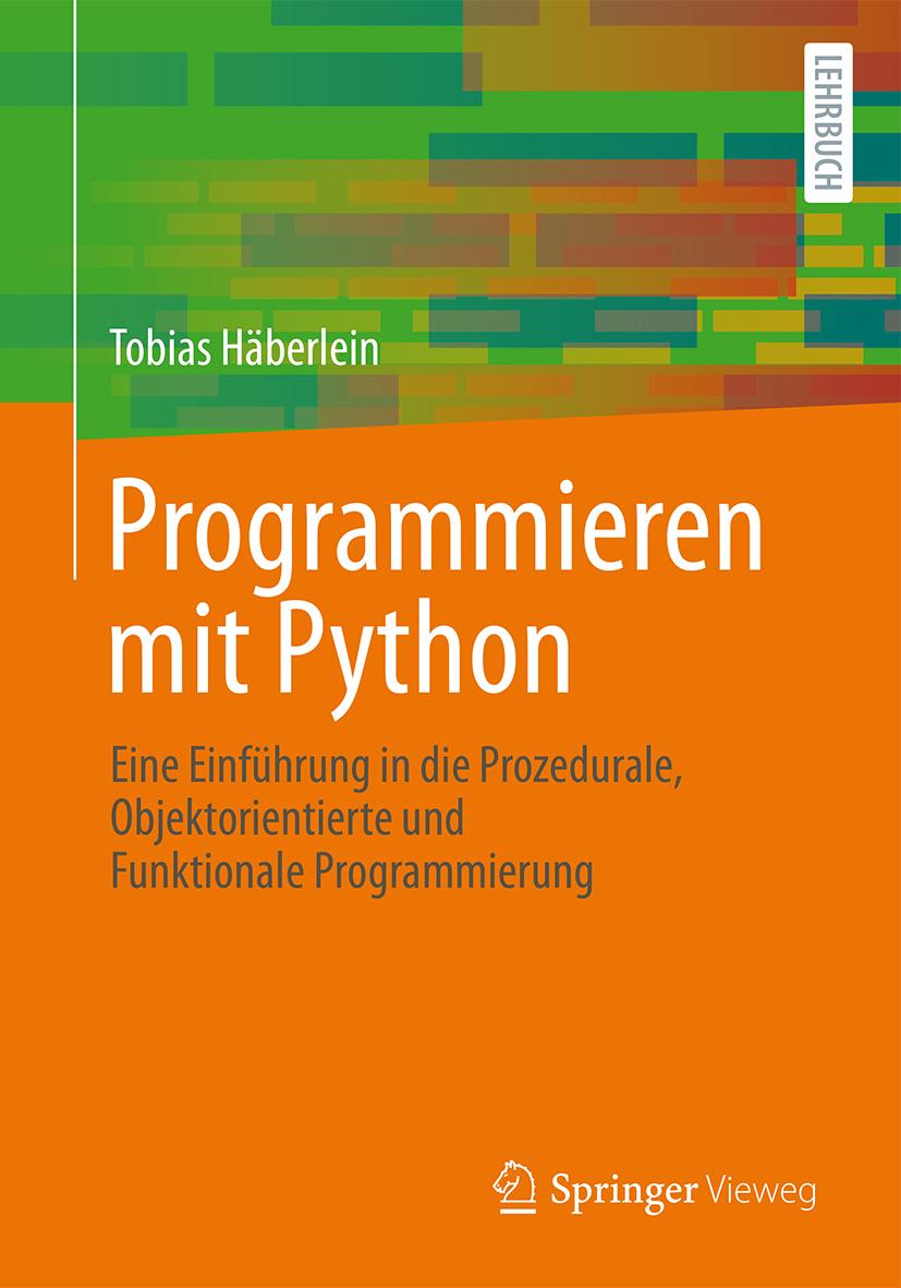 Knjiga Programmieren mit Python Häberlein