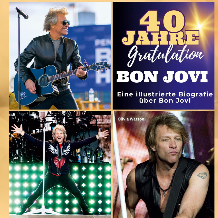 Kniha Ein illustrierte Biografie   über  Bon Jovi 