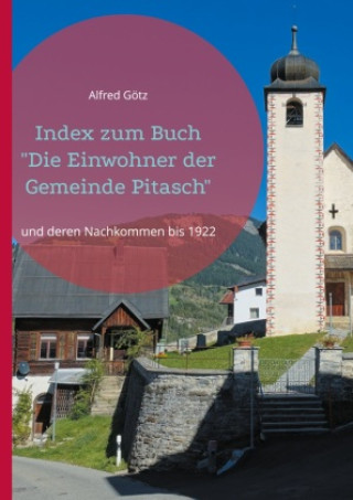 Carte Index zum Buch "Die Einwohner der Gemeinde Pitasch" Alfred Götz