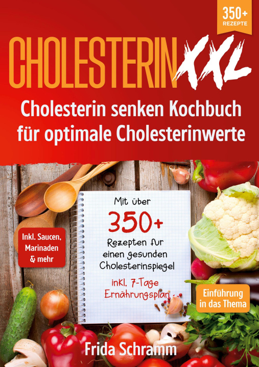 Carte Cholesterin XXL - Cholesterin senken Kochbuch für optimale Cholesterinwerte 