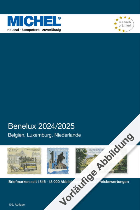 Kniha Benelux 2024/2025 