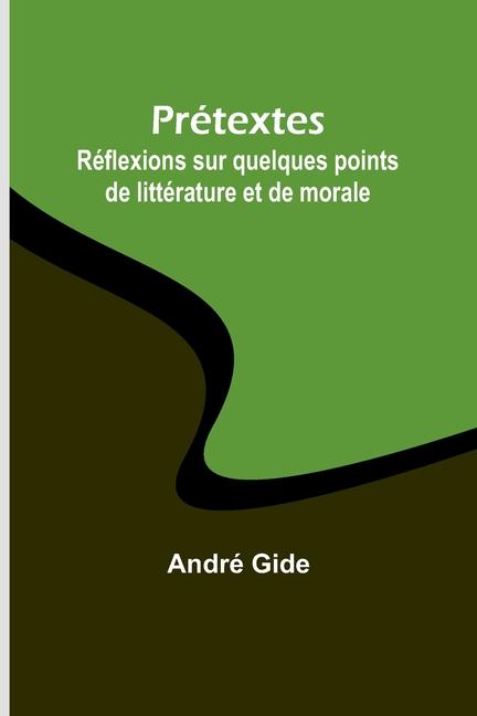 Knjiga Prétextes André Gide