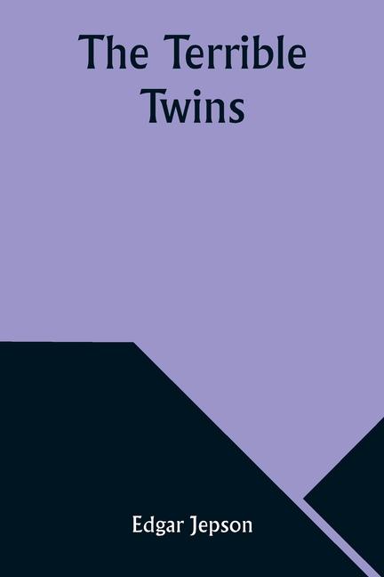 Książka The Terrible Twins Edgar Jepson