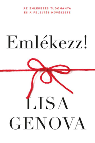 Boek Emlékezz! Lisa Genova