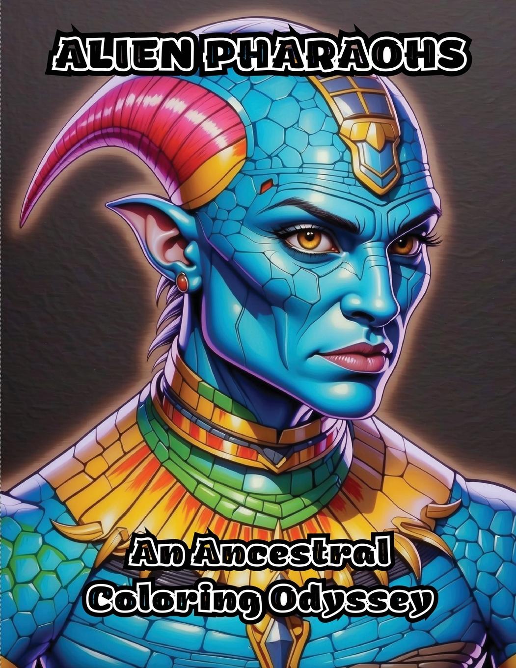 Knjiga Alien Pharaohs ColorZen