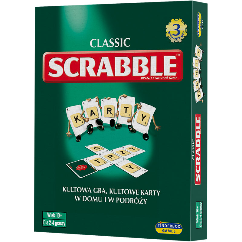 Kniha Gra Scrabble Karty 