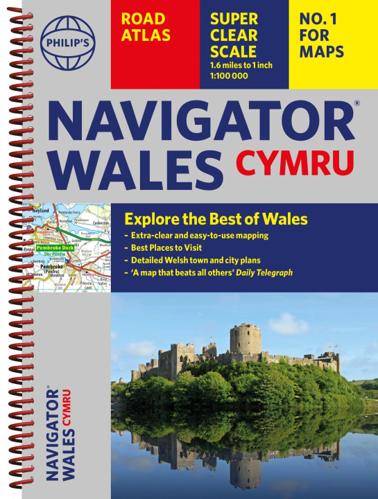 Kniha Philip's Navigator Wales Philip's Maps