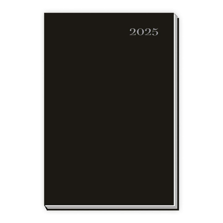 Naptár/Határidőnapló Trötsch Taschenkalender A6 schwarz 2025 