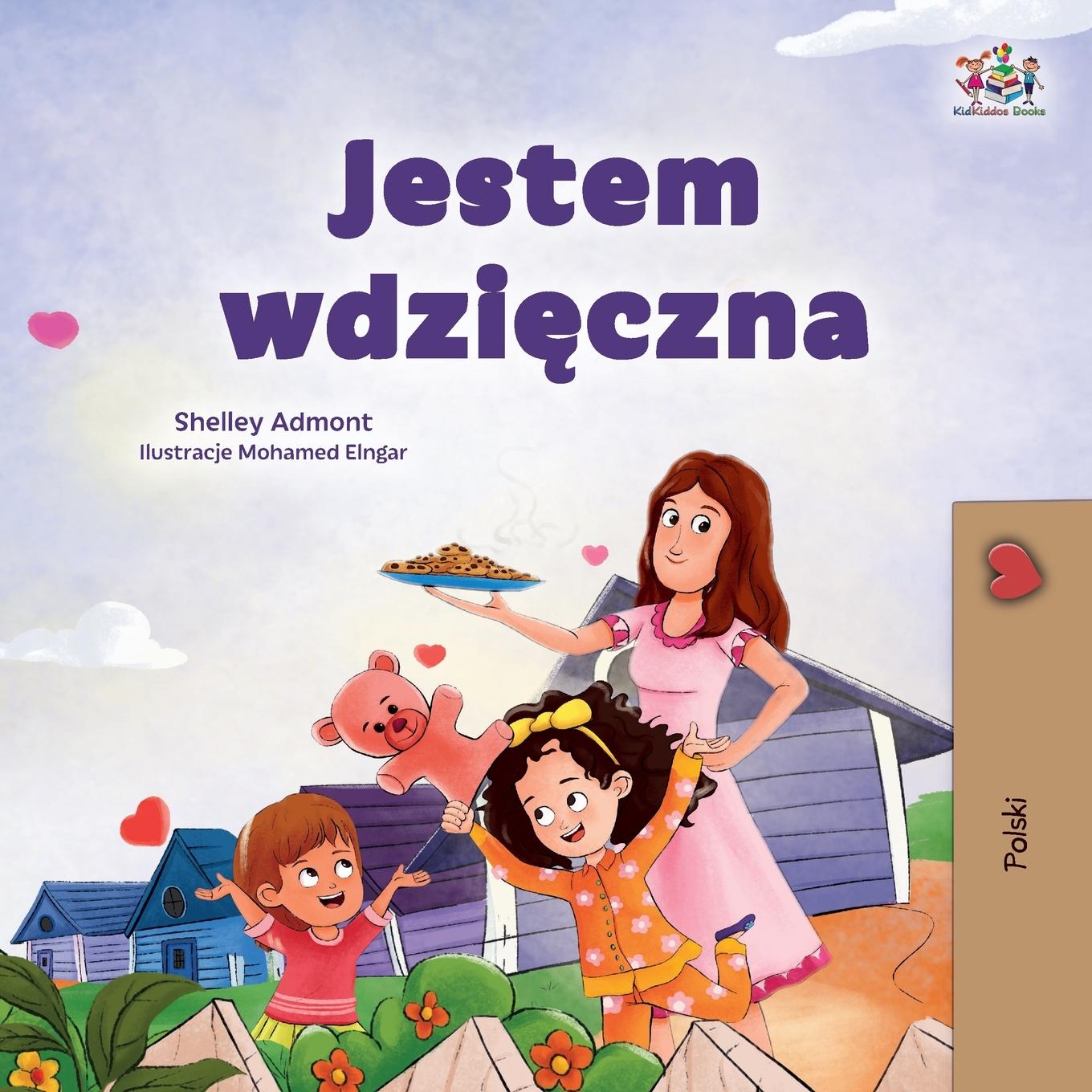 Książka I am Thankful (Polish Book for Children) Kidkiddos Books