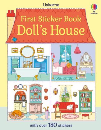 Βιβλίο First Sticker Book Doll's House Abigail Wheatley