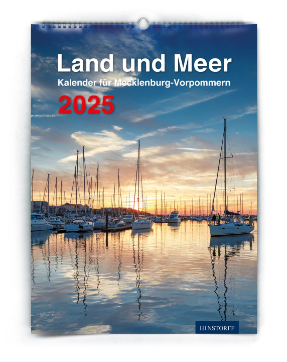 Календар/тефтер Land und Meer 2025 