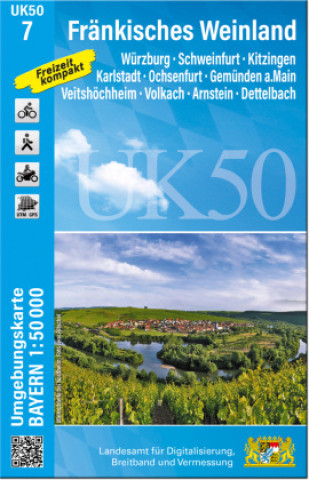 Nyomtatványok UK50-7 Fränkisches Weinland 