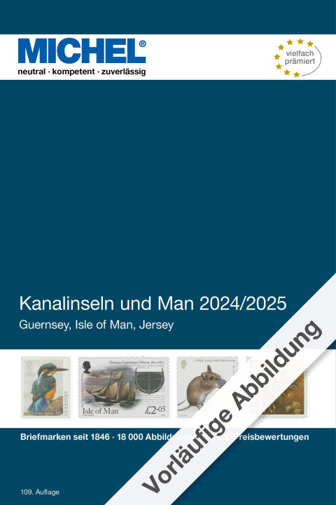 Kniha Kanalinseln und Man 2024/2025 