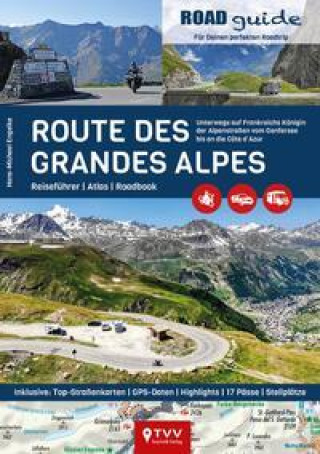 Książka ROADguide Route des Grandes Alpes 