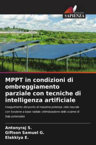 Buch MPPT in condizioni di ombreggiamento parziale con tecniche di intelligenza artificiale Giftson Samuel G.