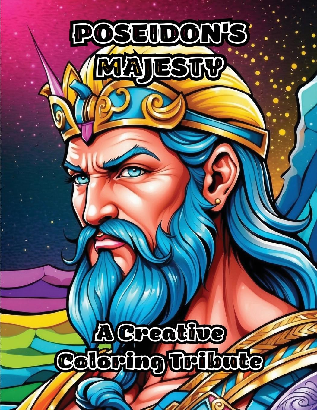 Knjiga Poseidon's Majesty ColorZen