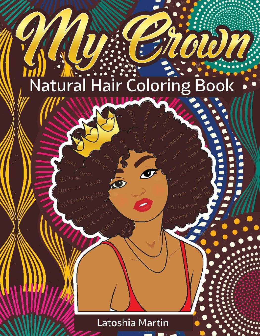 Könyv My Crown Natural Hair Coloring Book 