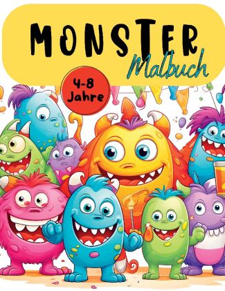 Carte Monster Malbuch Lucy´s Tier Malbücher
