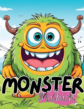 Carte Malbuch Monster Lucy´s Tier Malbücher