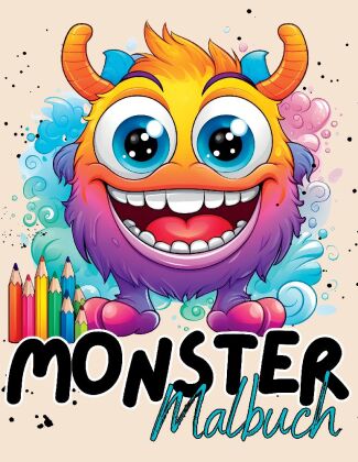 Carte Monster Malbuch ab 4 Jahren Lucy´s Tier Malbücher