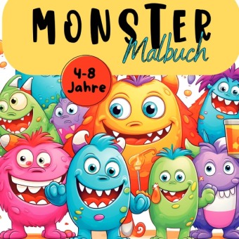 Knjiga Monster Malbuch Lucy´s Tier Malbücher