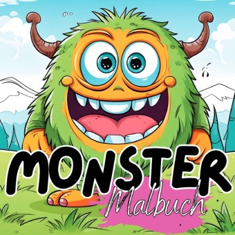 Knjiga Malbuch Monster Lucy´s Tier Malbücher