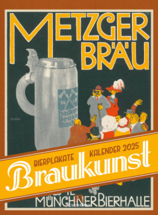 Calendar/Diary Braukunst Bierplakate Kalender 2025 