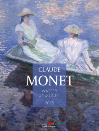 Naptár/Határidőnapló Claude Monet - Wasser und Licht Kalender 2025 Ackermann Kunstverlag