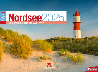 Calendar/Diary Nordsee - von Ostfriesland bis nach Sylt - ReiseLust Kalender 2025 