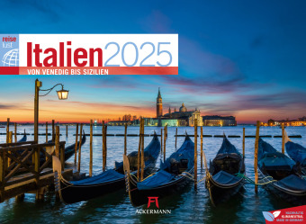 Kalendář/Diář Italien - von Venedig bis Sizilien - ReiseLust Kalender 2025 