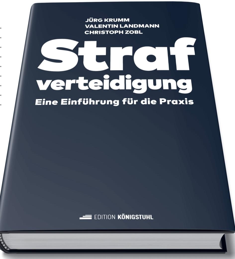 Knjiga Strafverteidigung Jürg Krumm