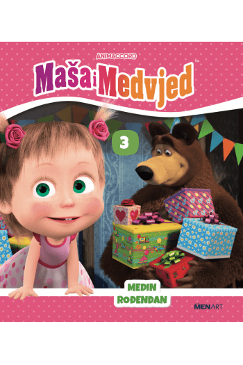 Kniha Maša i Medvjed / Medin rođendan 3 