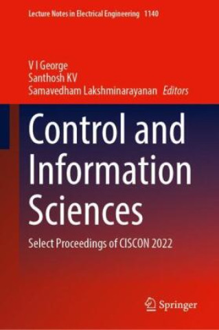 Knjiga Control and Information Sciences V I George