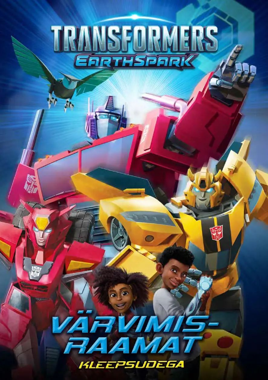 Knjiga Transformers. värvimisraamat 
