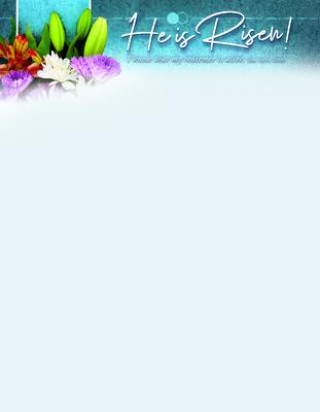 Knjiga Letterhead - Easter - He Is Risen! 