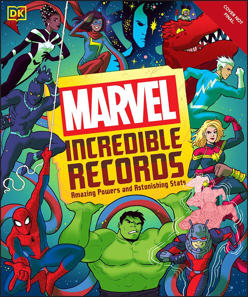 Kniha Marvel Incredible Records Adam Bray