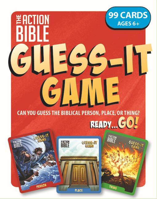 Game/Toy The Action Bible Guess-It Game Sergio Cariello