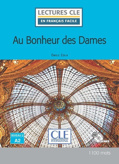 Kniha Lecture Au bonheur des dames niveau A2 + CD audio Françoise Claustres