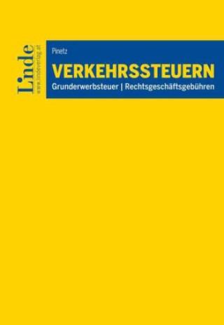Knjiga Verkehrssteuern Erik Pinetz