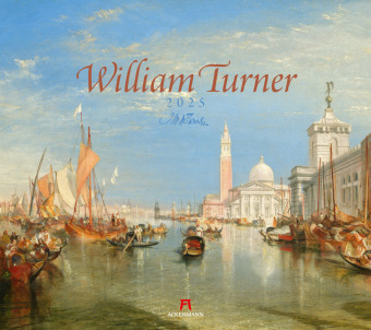 Kalendar/Rokovnik William Turner Kalender 2025 Ackermann Kunstverlag