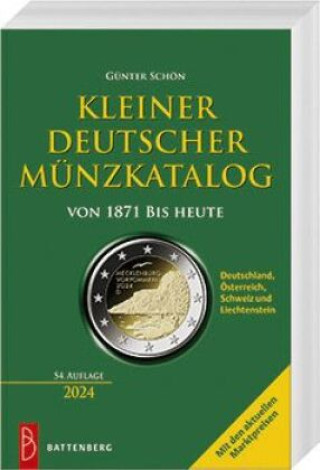 Knjiga Kleiner deutscher Münzkatalog Günter Schön